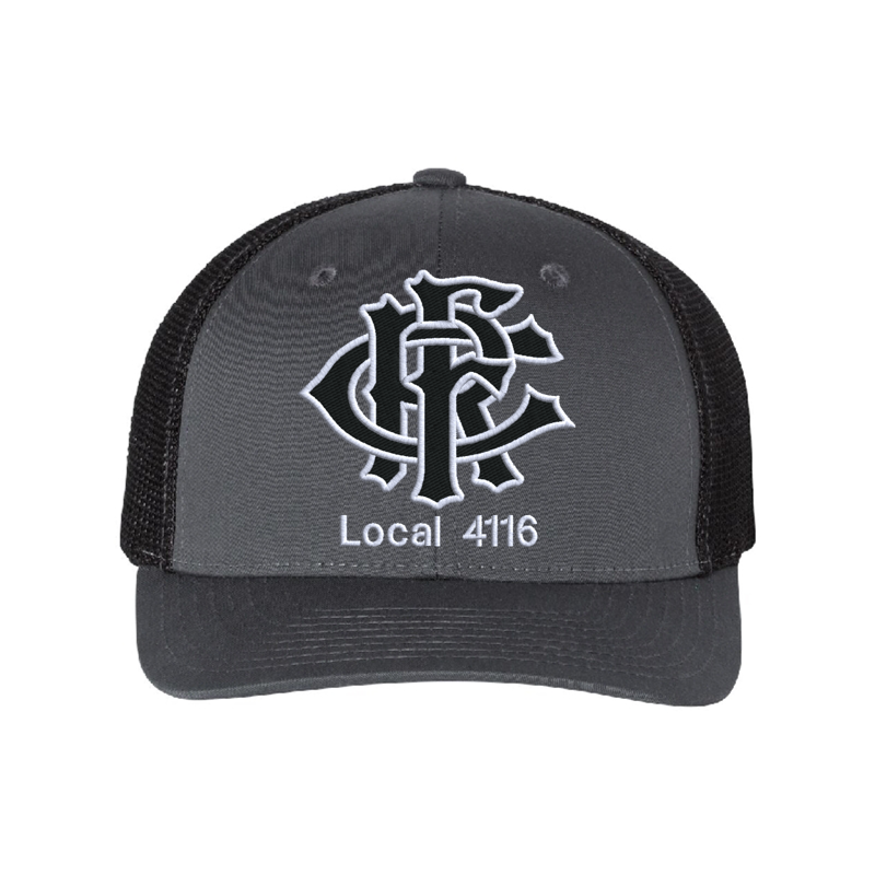 Front Charcoal-Black