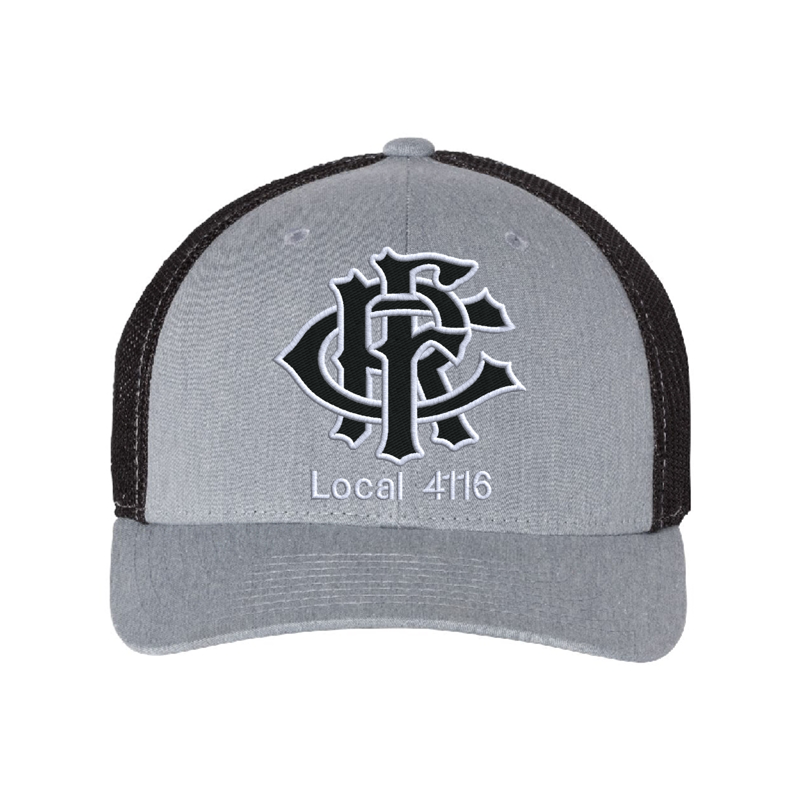 Front Heather Grey-Black