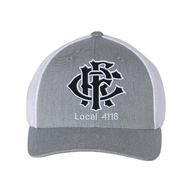 Front Heather Grey-White