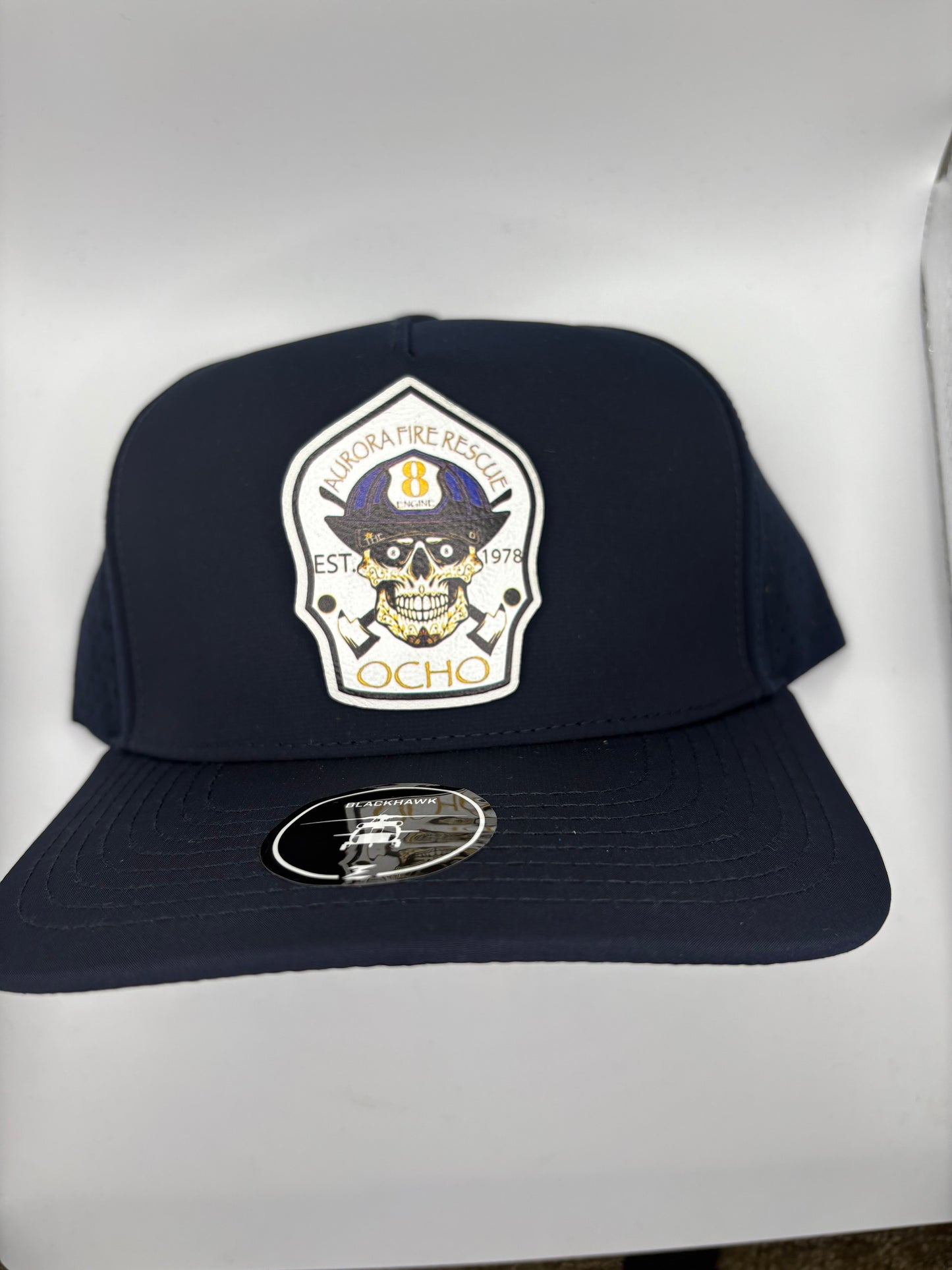 AFD Station Logos - Performance Blackhawk Hat