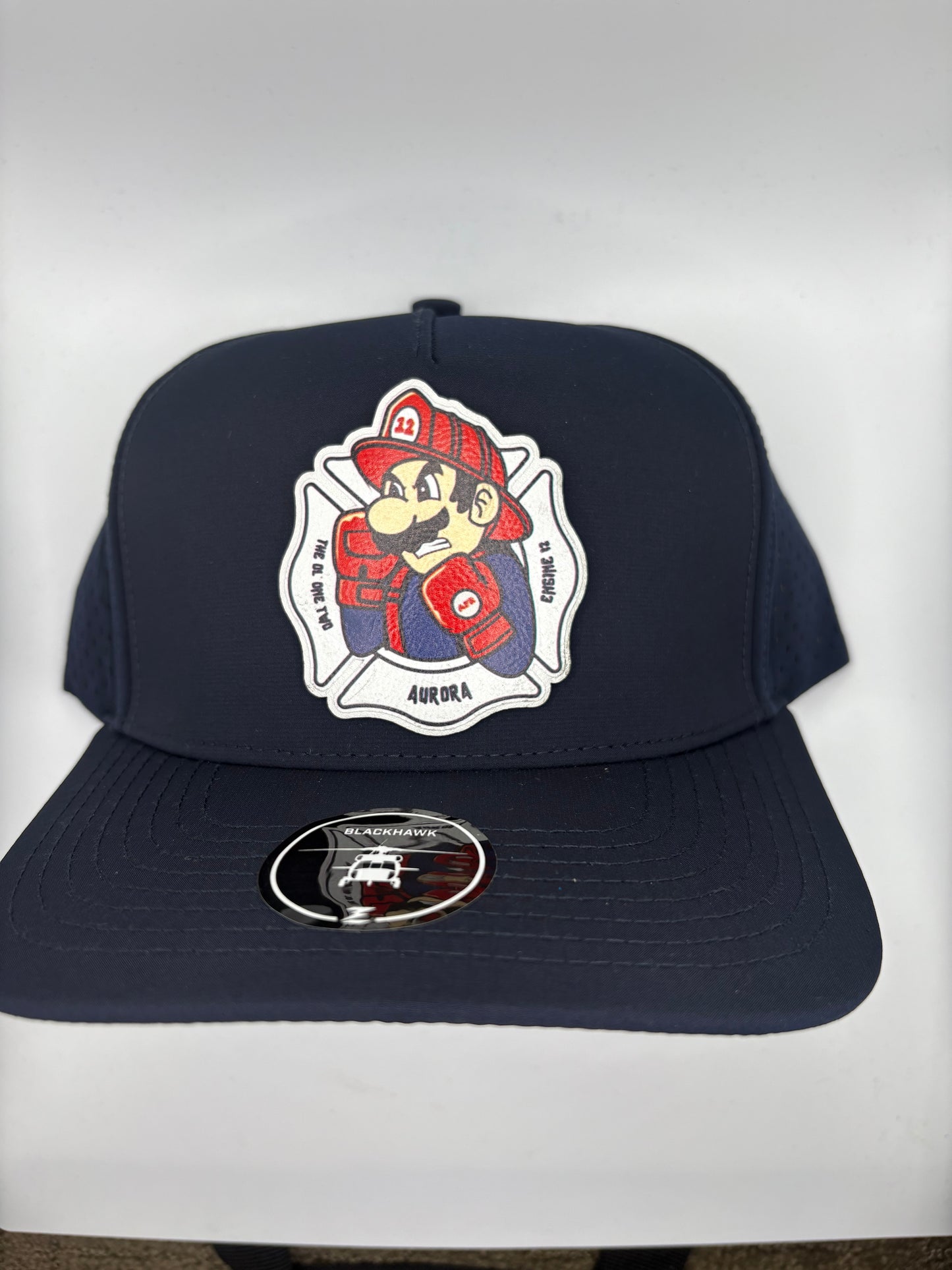 AFD Station Logos - Performance Blackhawk Hat
