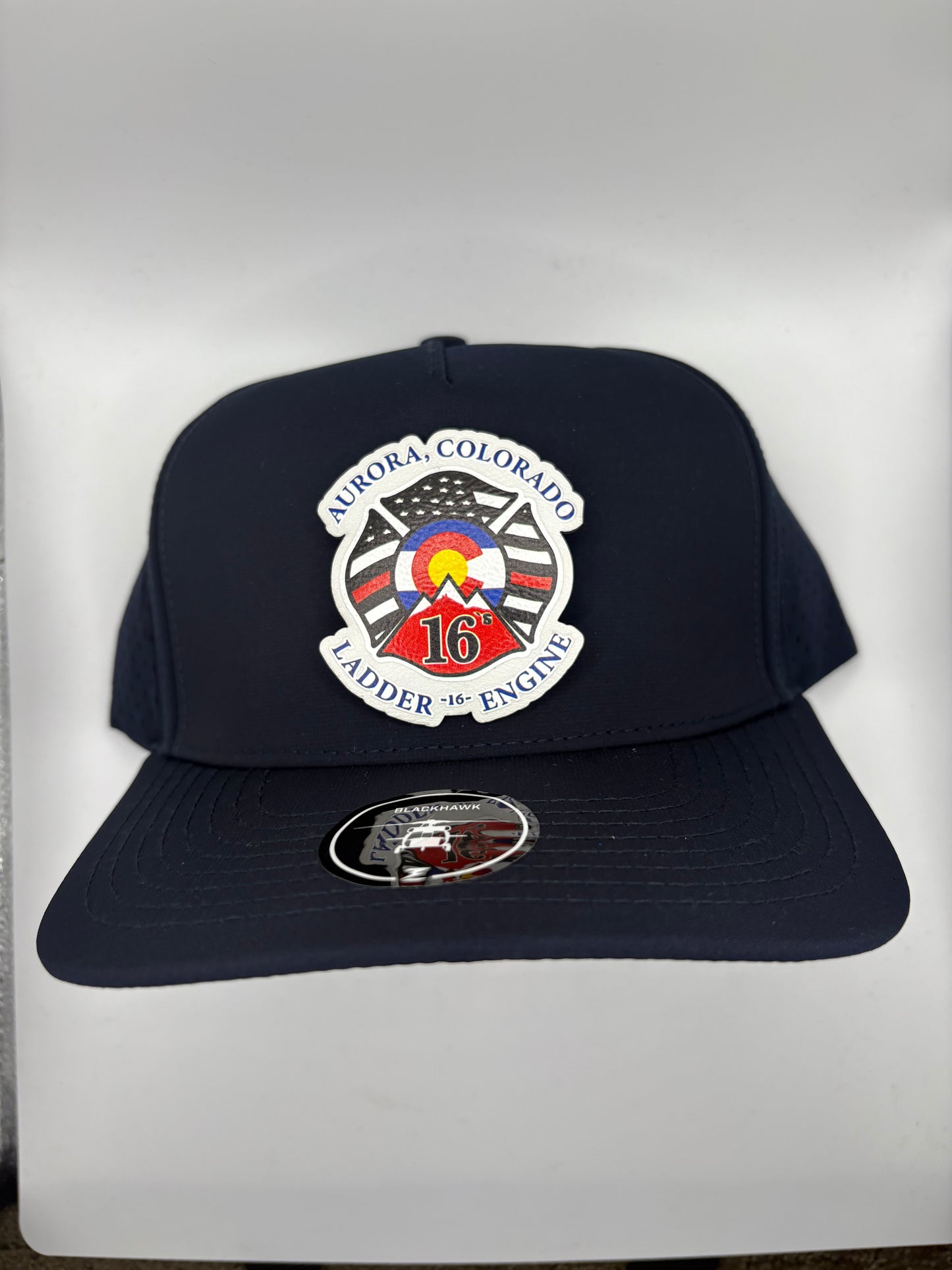AFD Station Logos - Performance Blackhawk Hat