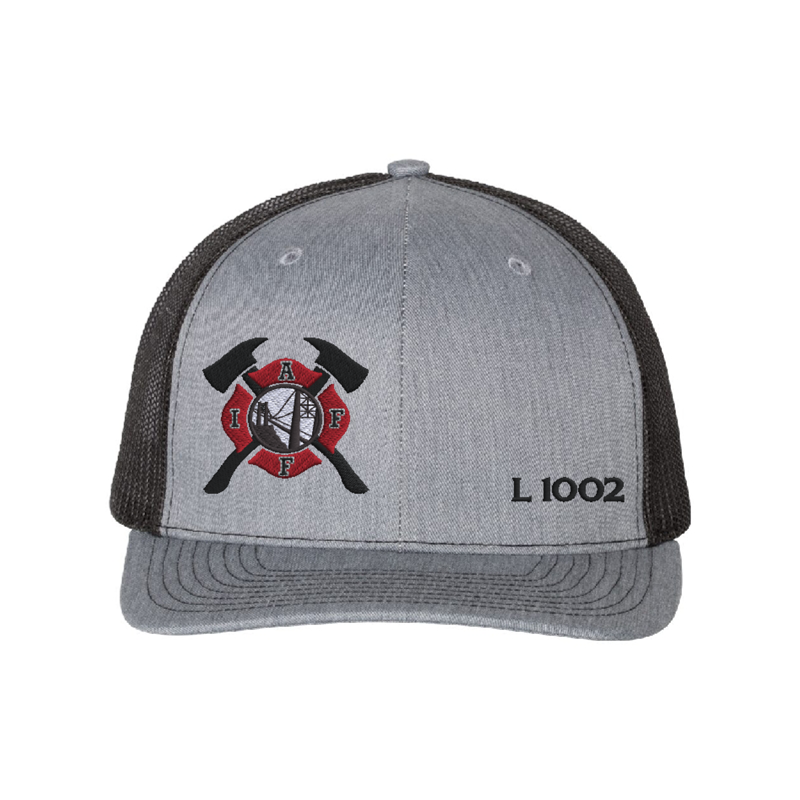Front Heather Grey & Black