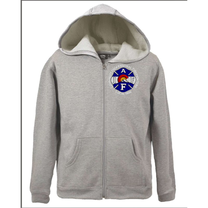 Front Heather Grey