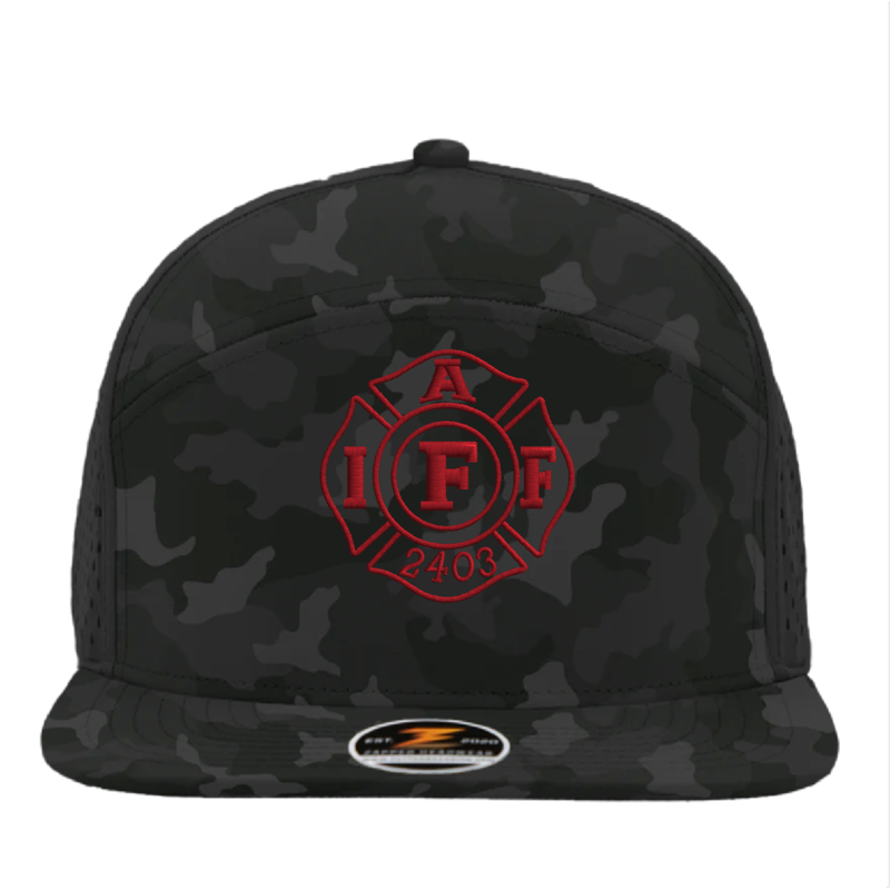 Front Black Camo