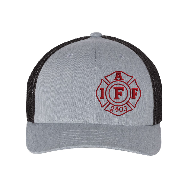 Front Heather Grey-Black