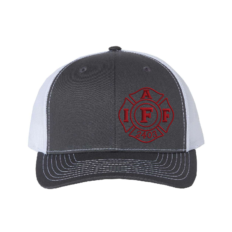 Front Charcoal & White