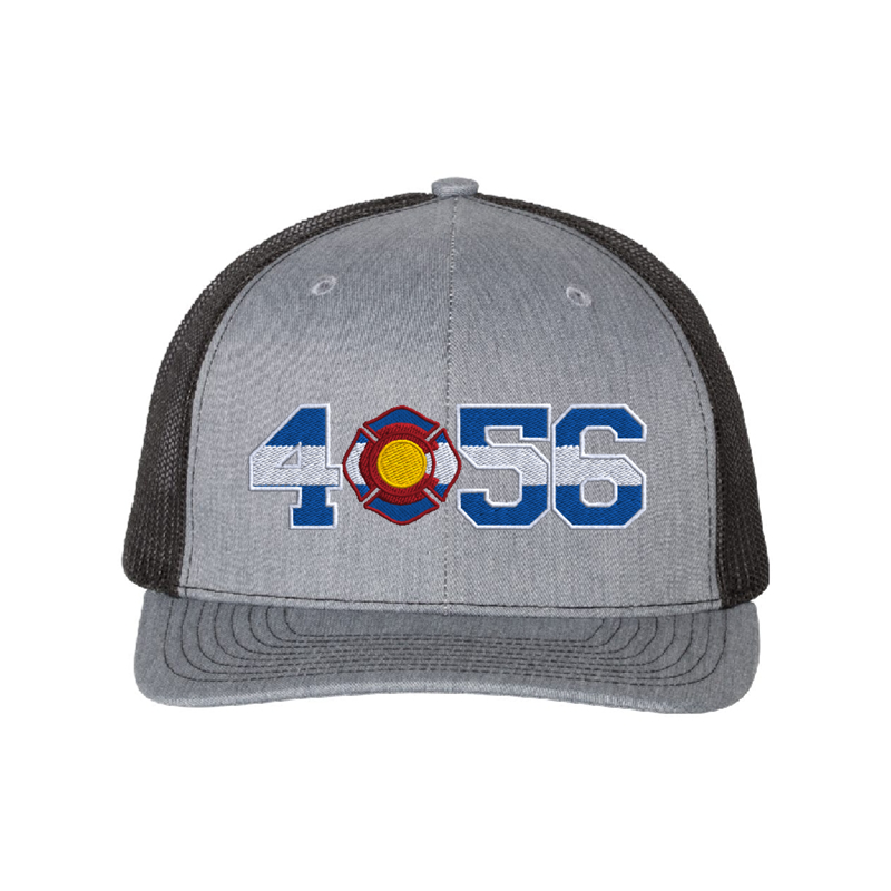 Front Heather Grey & Black