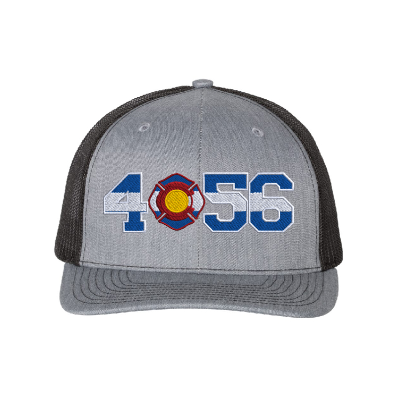 Front Heather Grey & Black
