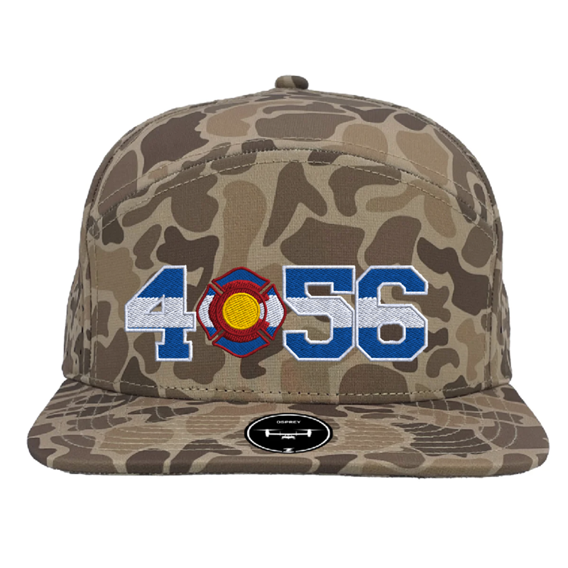 Front Brown old school camo
