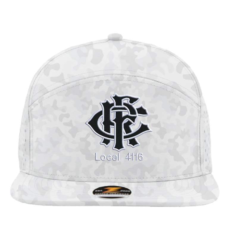 Front White Camo