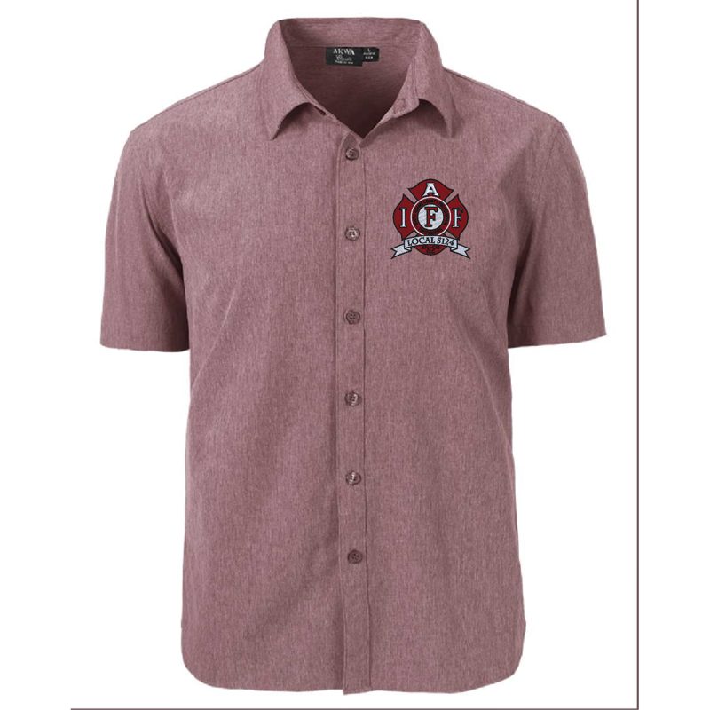 Front Heather Burgundy
