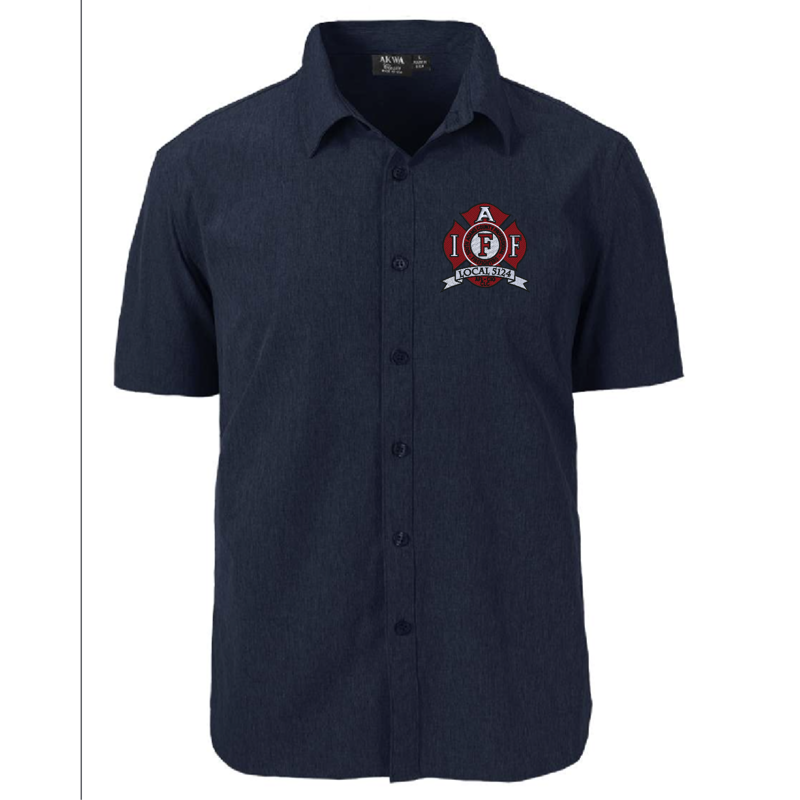 Front Heather Navy