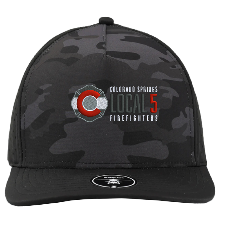 Front Black Camo