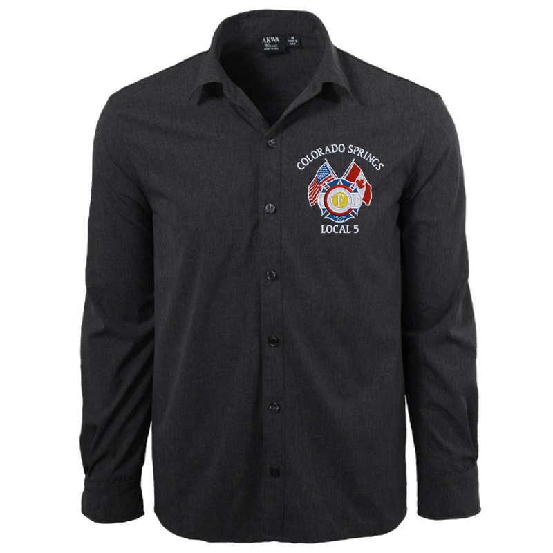 Front Heather Black