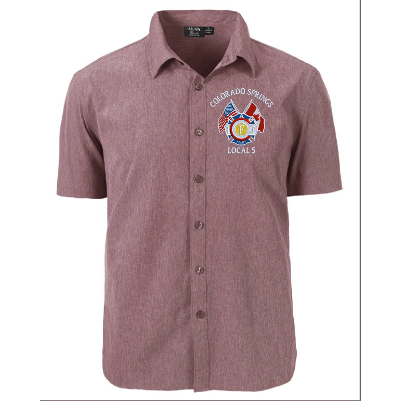 Front Heather Burgundy