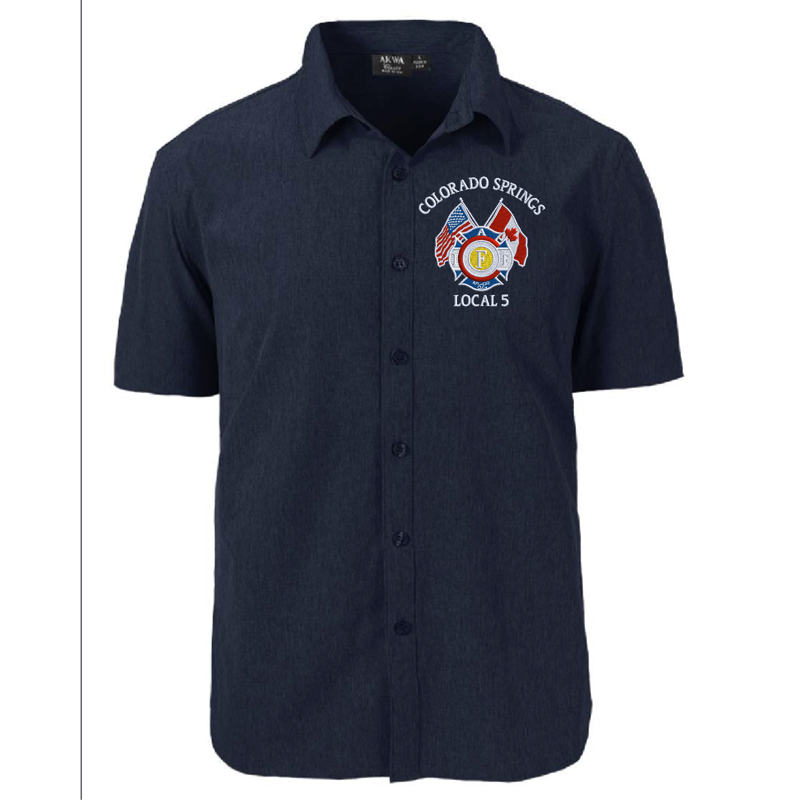 Front Heather Navy
