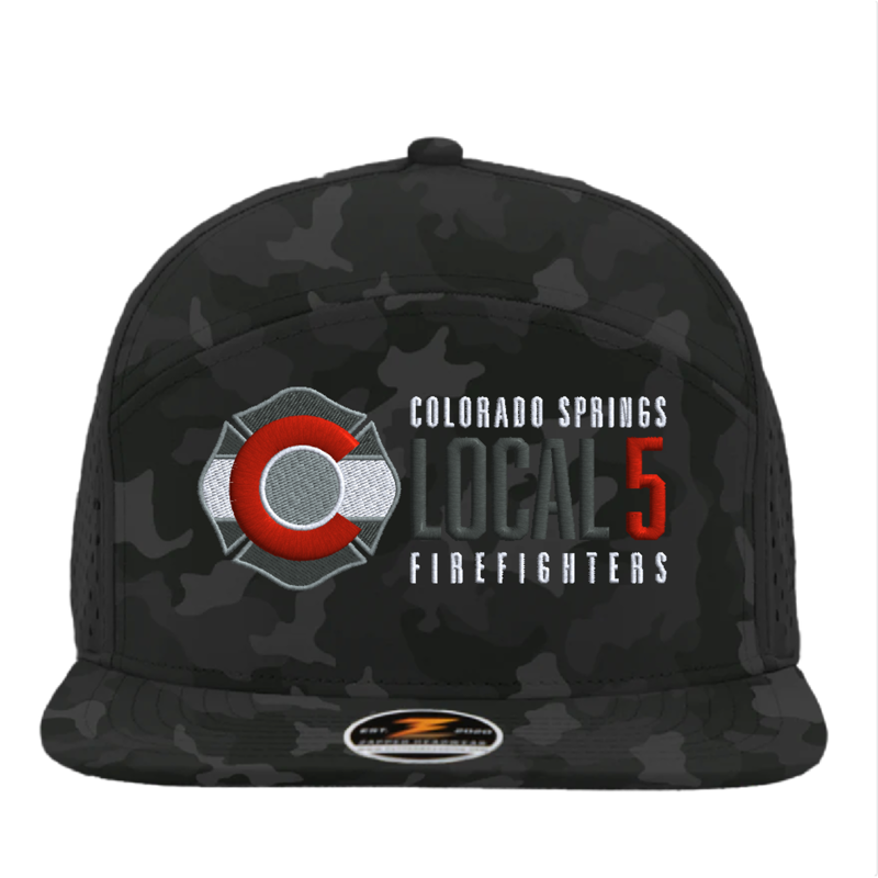Front Black Camo