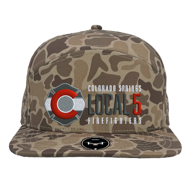 Front Brown old school camo