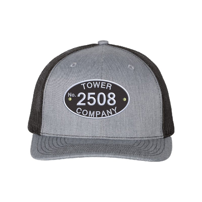 Front Heather Grey & Black