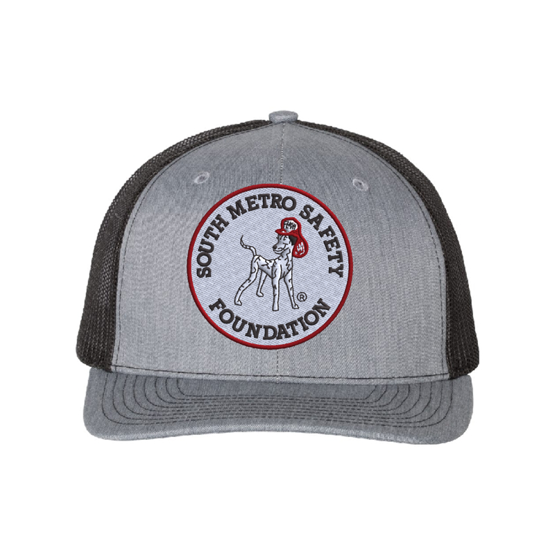 Front Heather Grey & Black