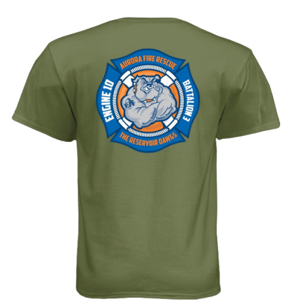 Military Green - BACK