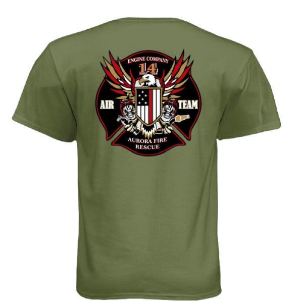 Military Green - BACK