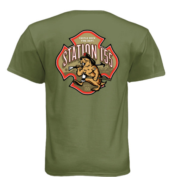Military Green - BACK