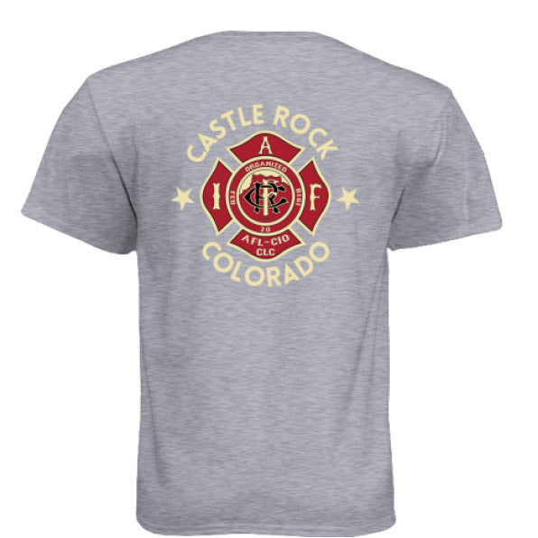 Dark Heather Grey (60/40) - BACK