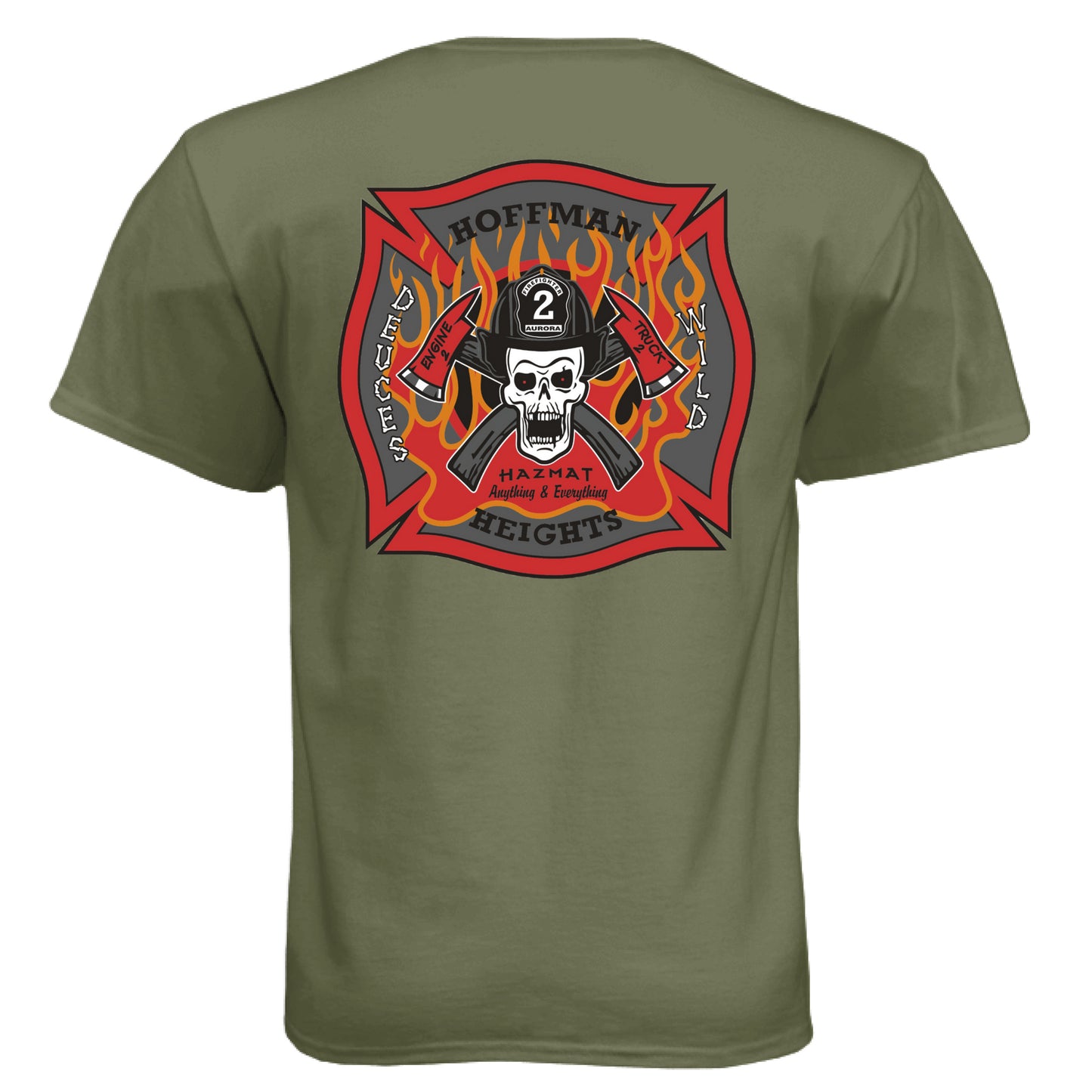 Military Green - BACK