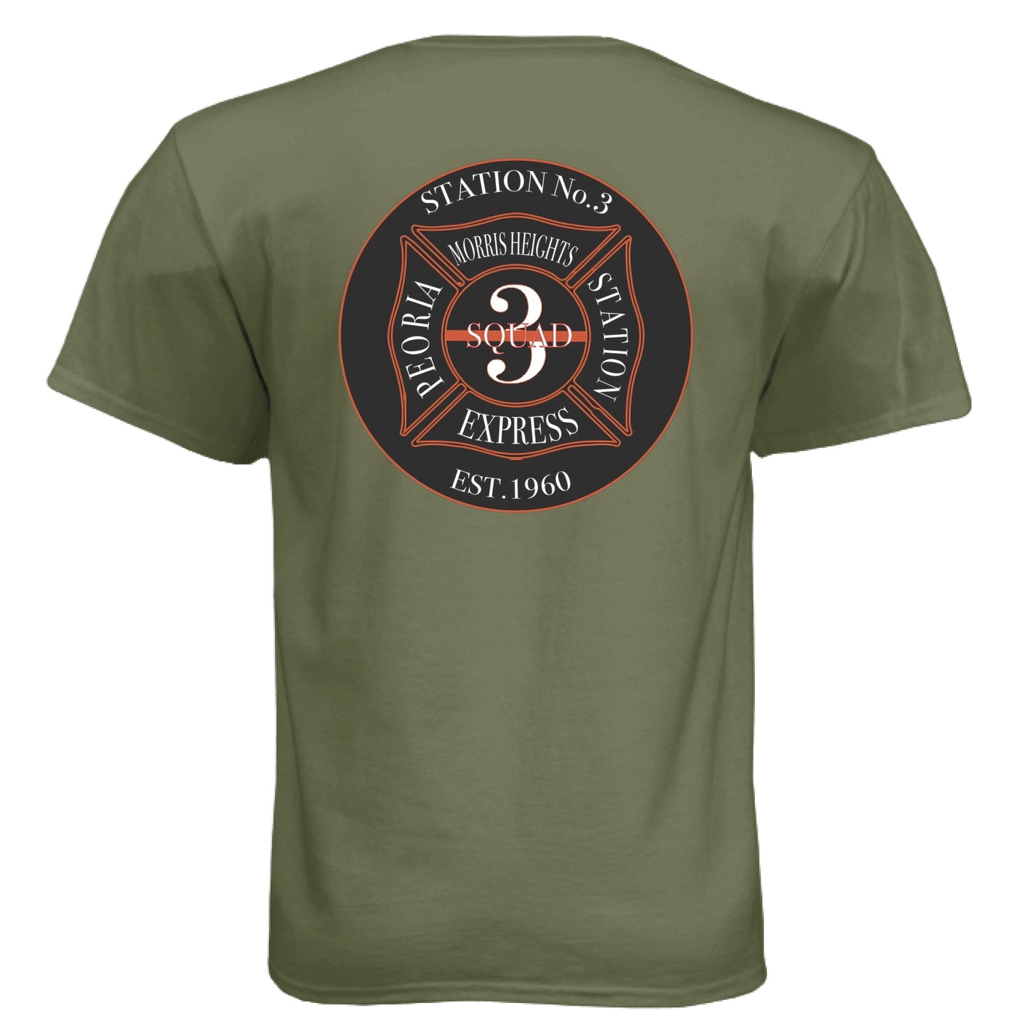 Military Green - BACK