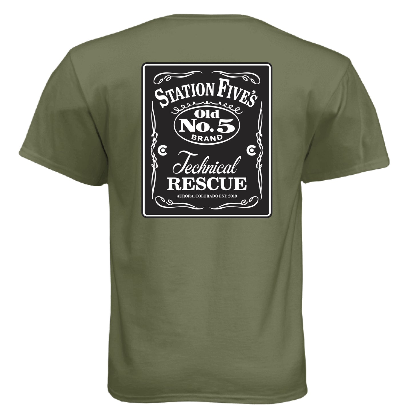 Military Green - BACK
