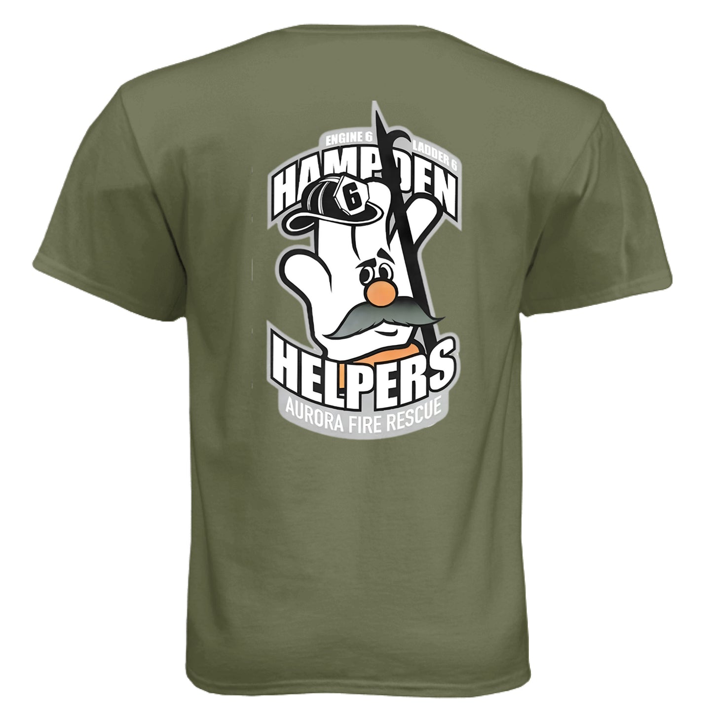 Military Green - BACK