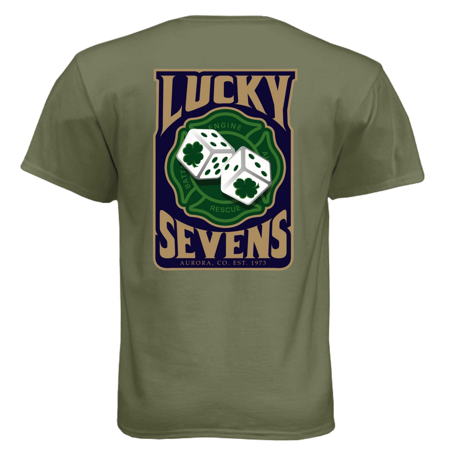 Military Green - BACK