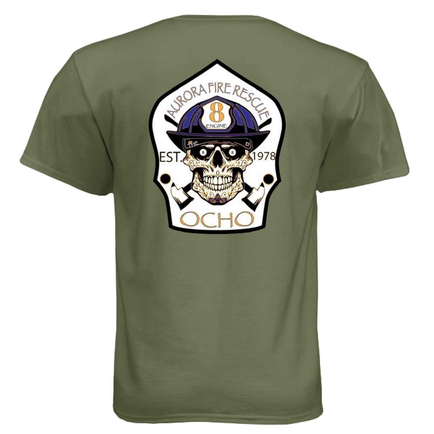 Military Green - BACK
