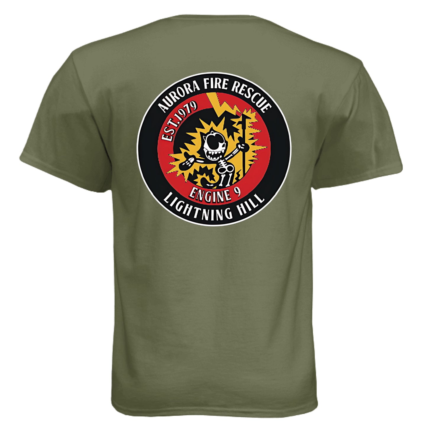 Military Green - BACK
