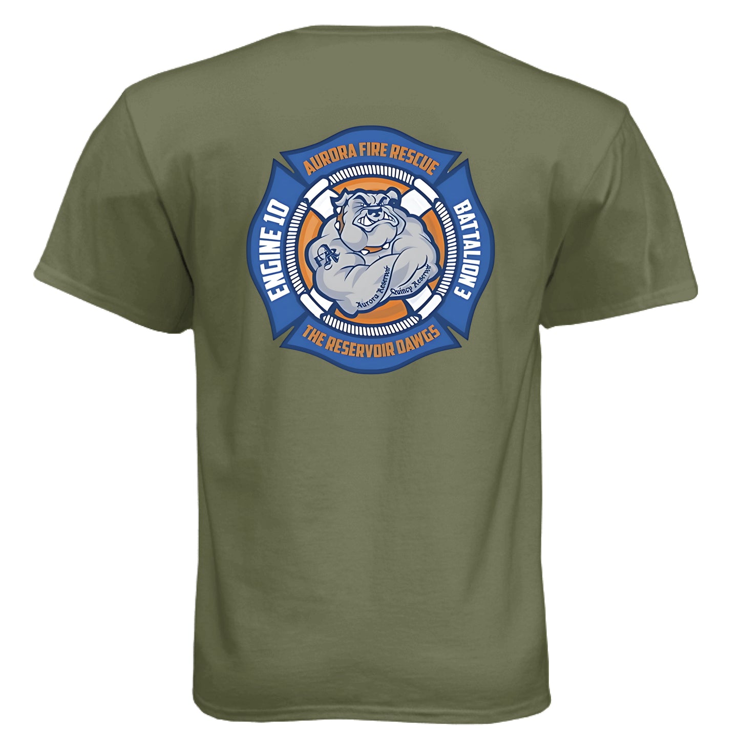 Military Green - BACK