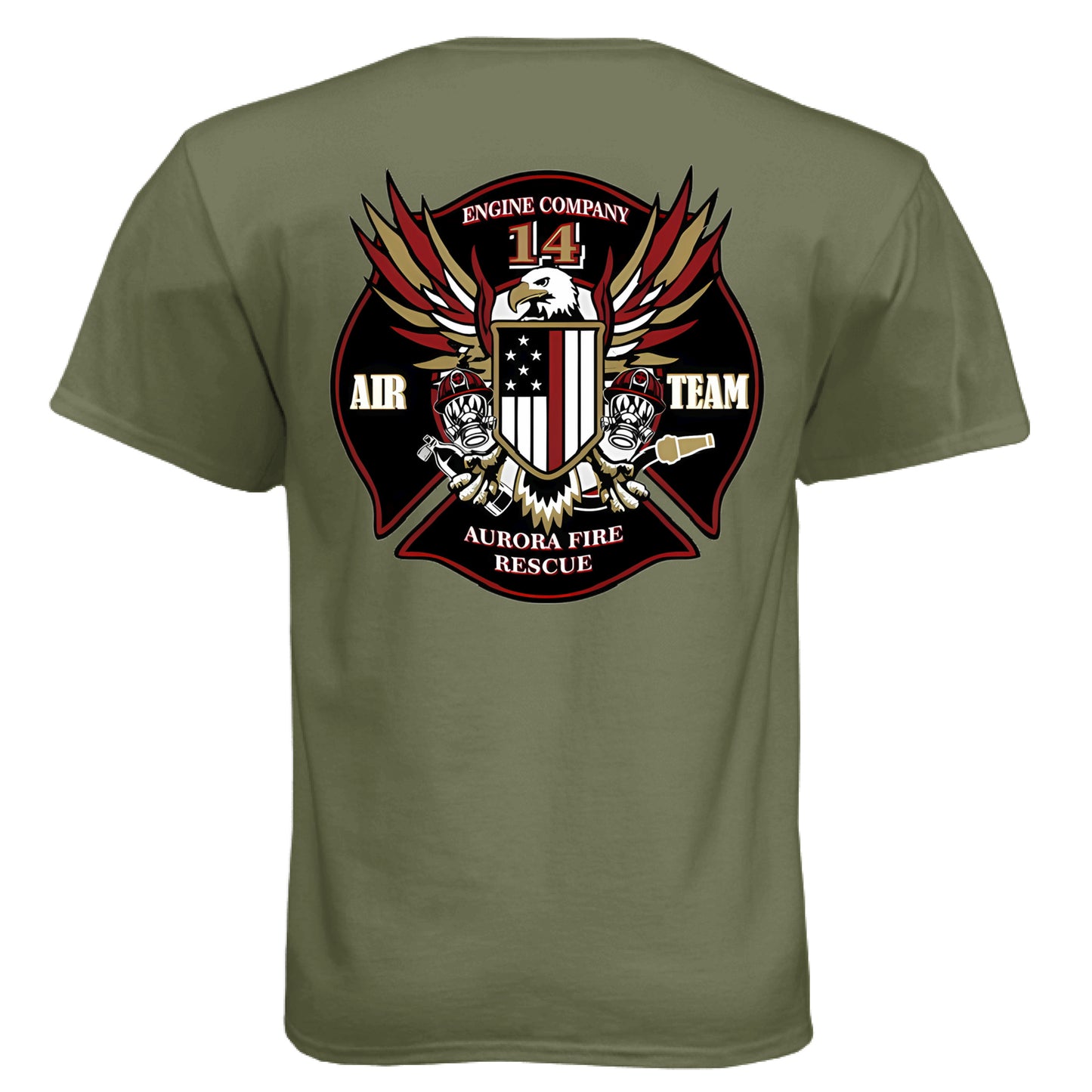 Military Green - BACK