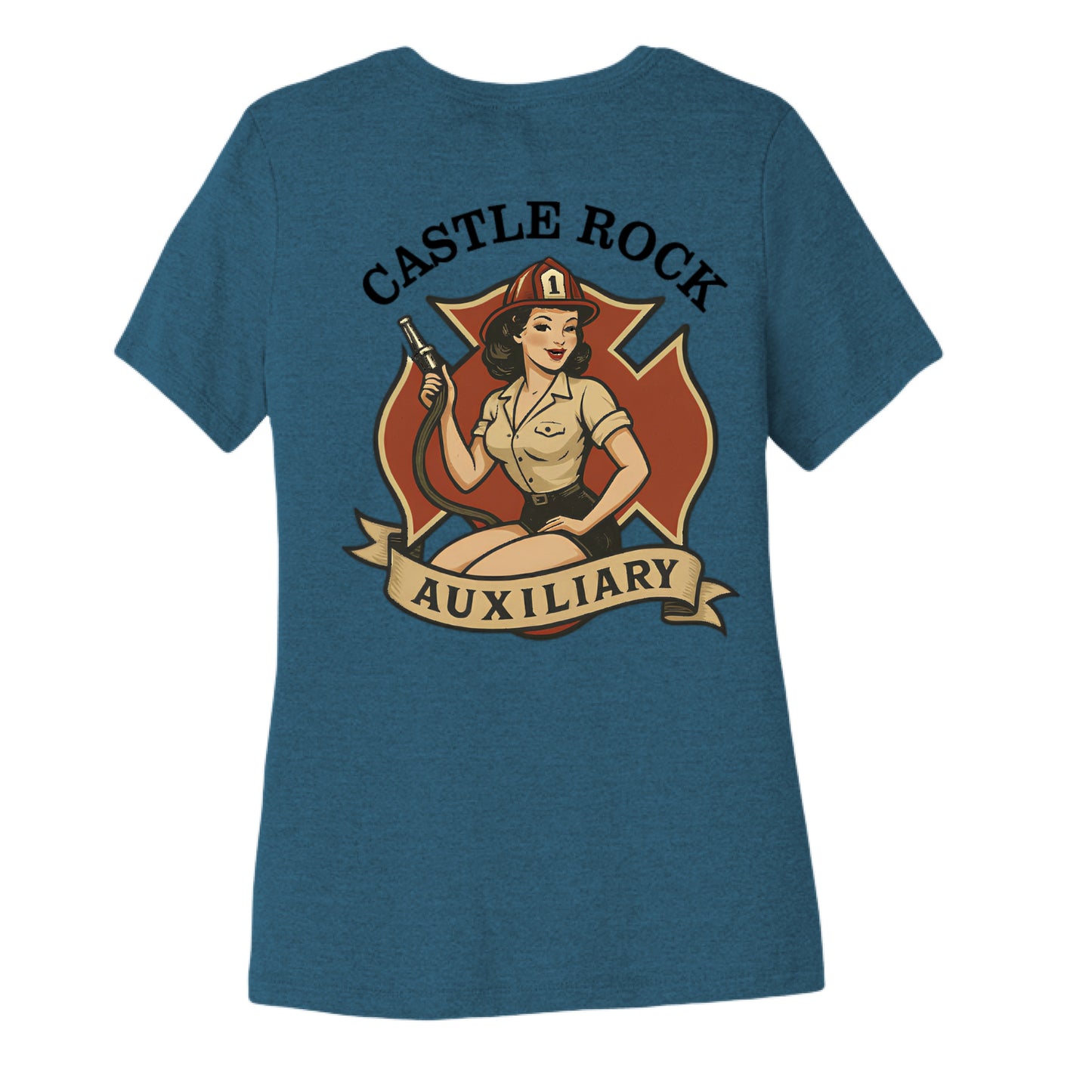Heather Deep Teal - BACK