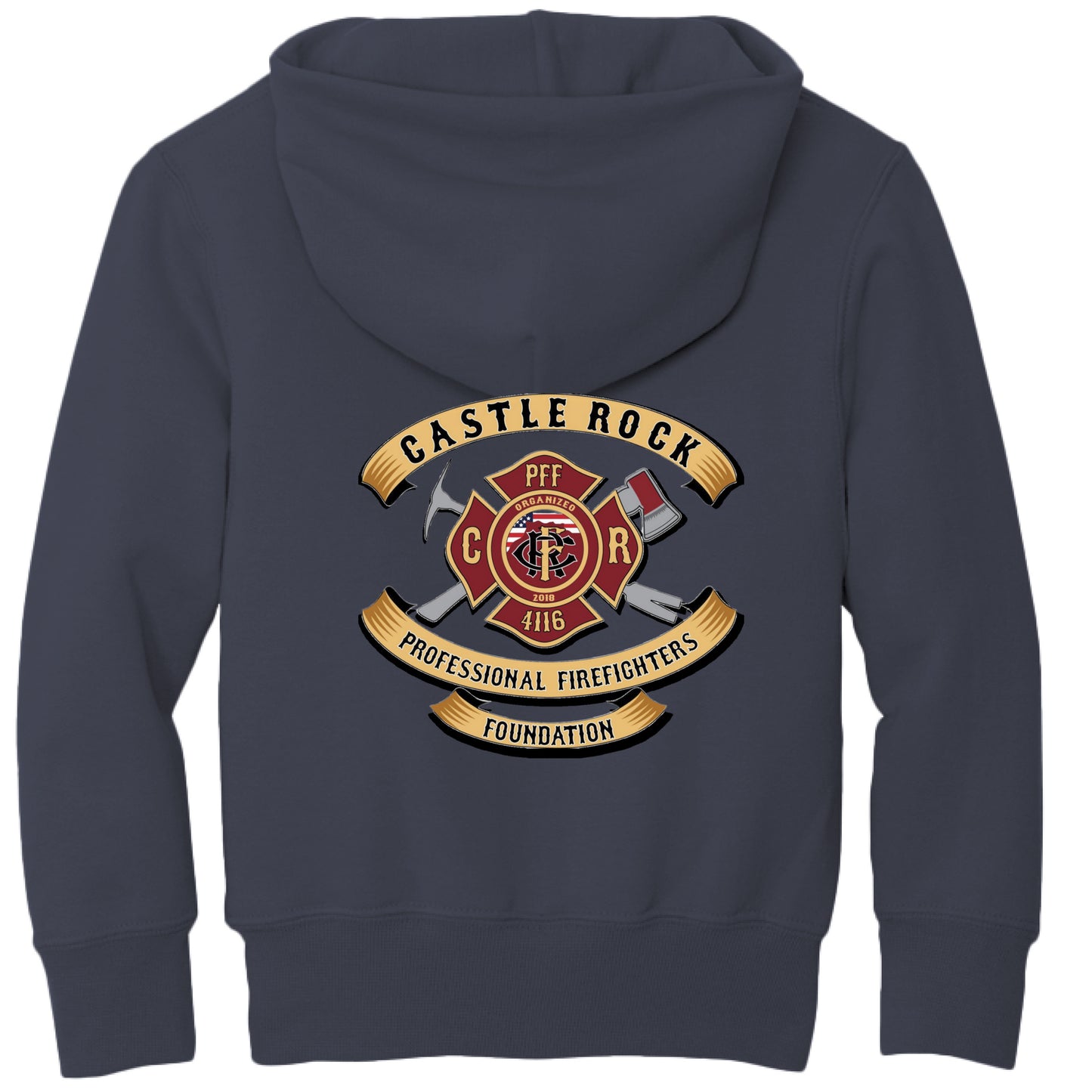 Heather Navy - BACK