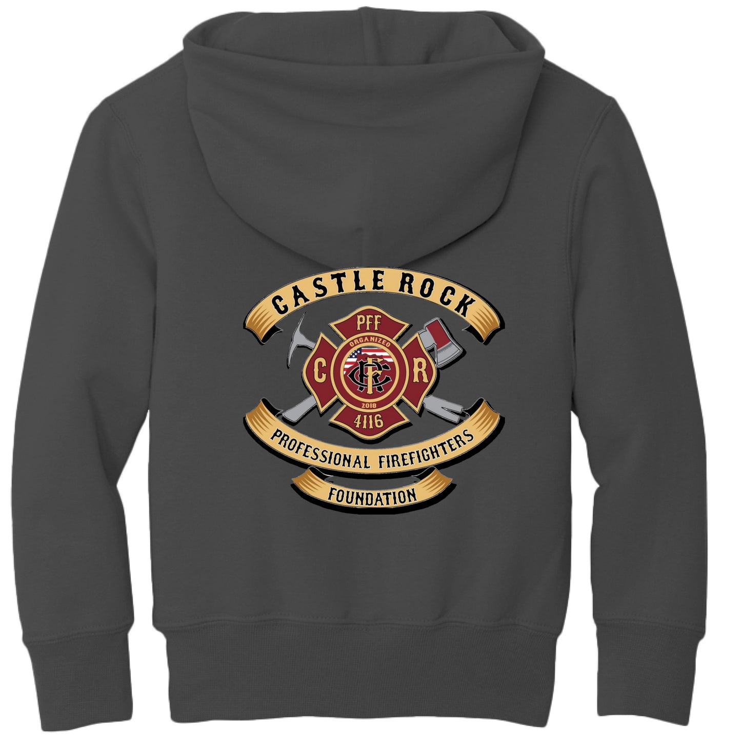 Dark Hthr Grey - BACK