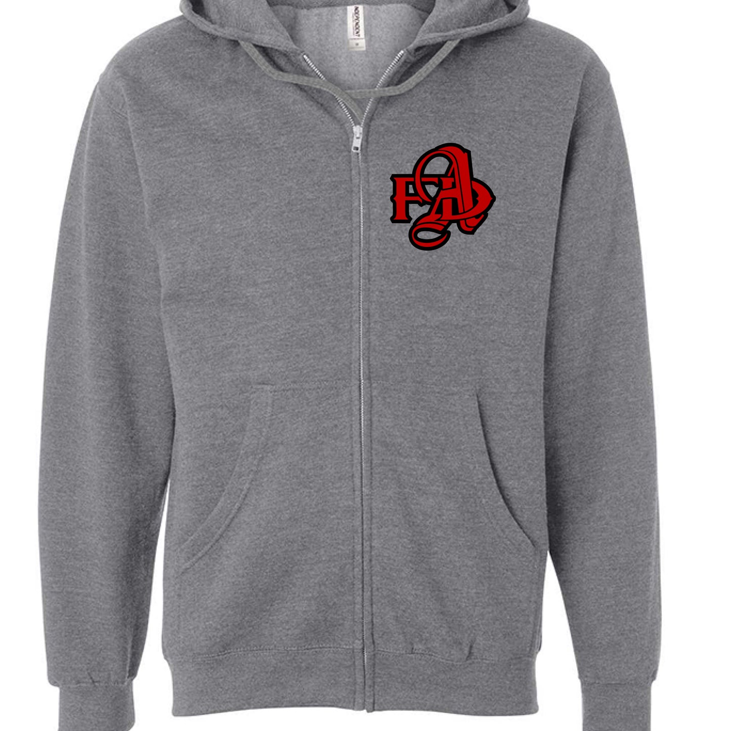 Gunmetal Heather - FRONT