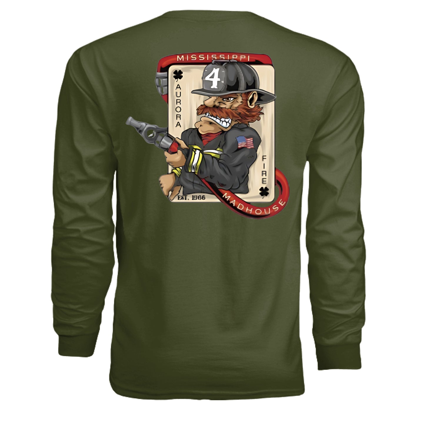 Military Green - BACK