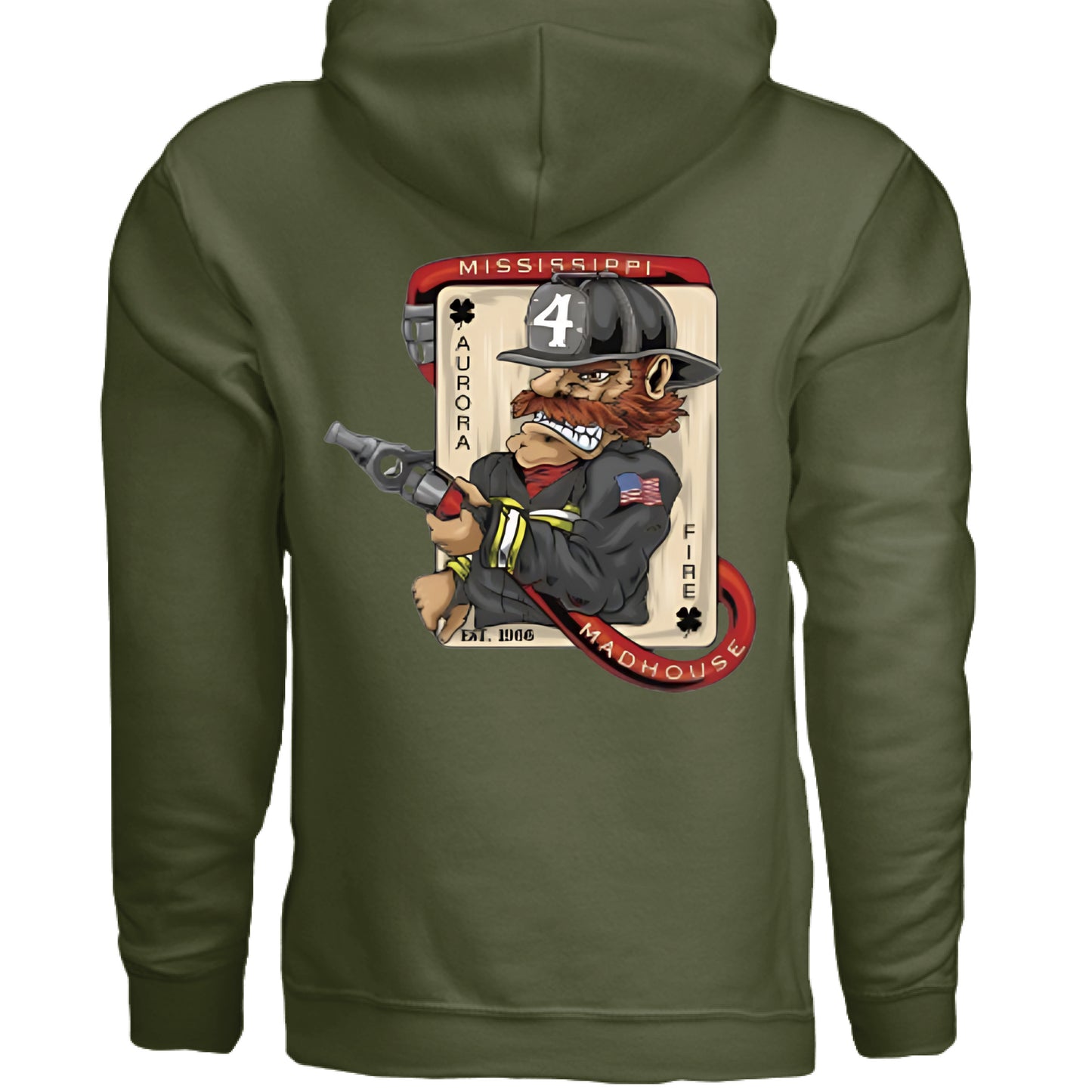 Military Green - BACK