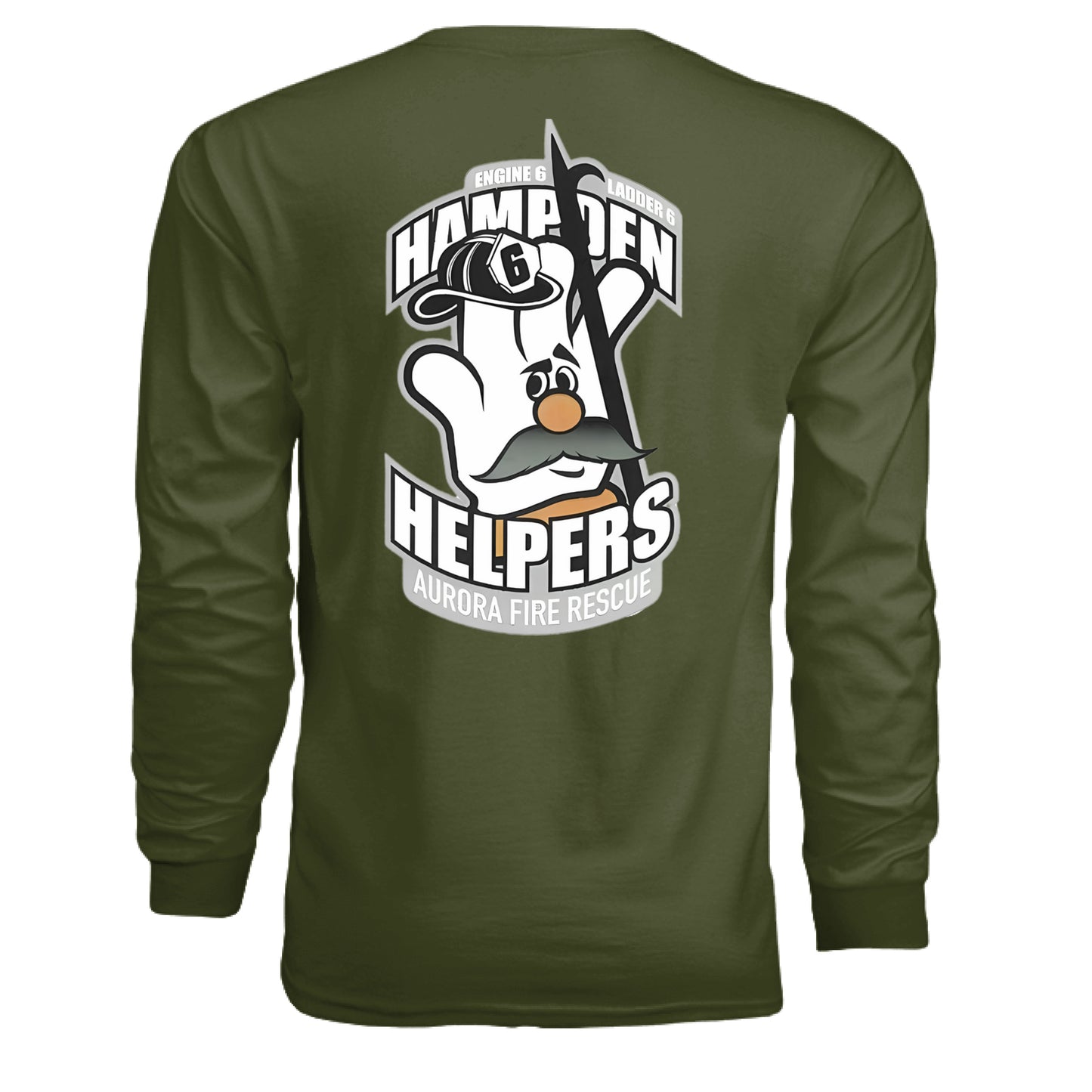Military Green - BACK