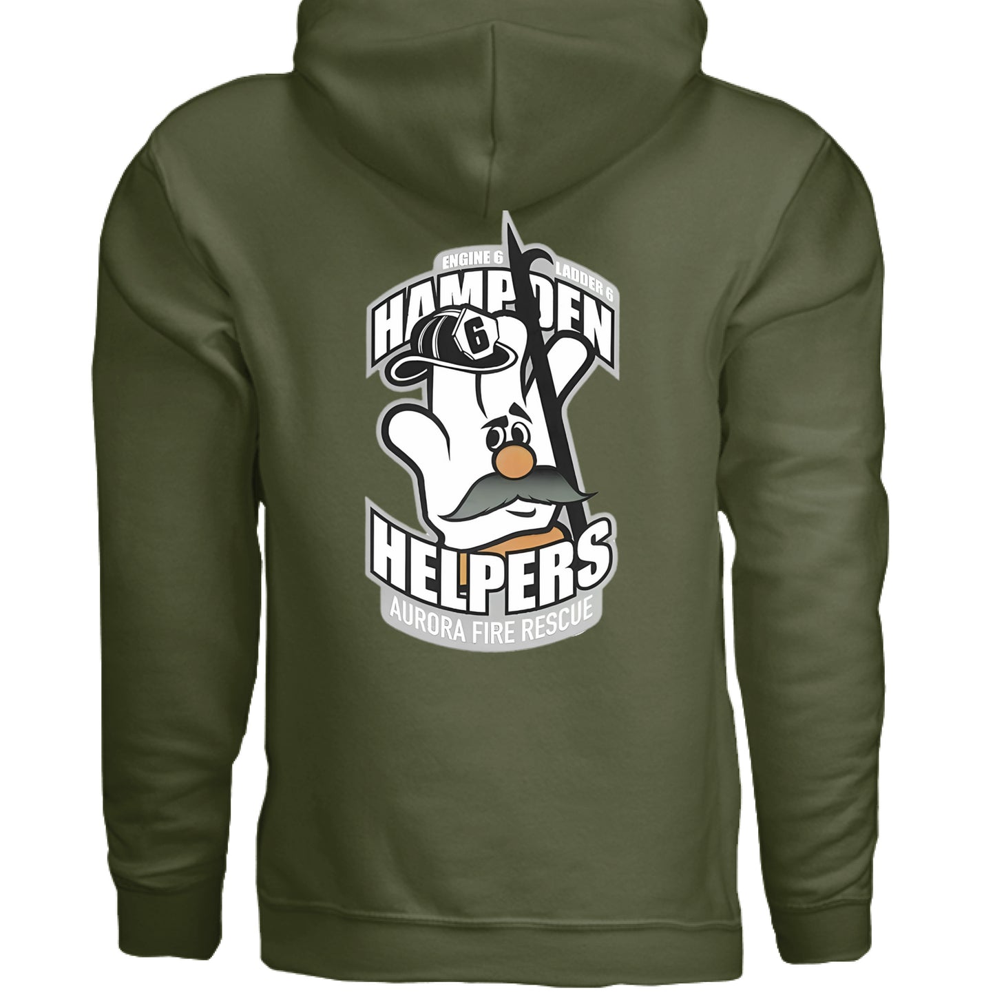 Military Green - BACK