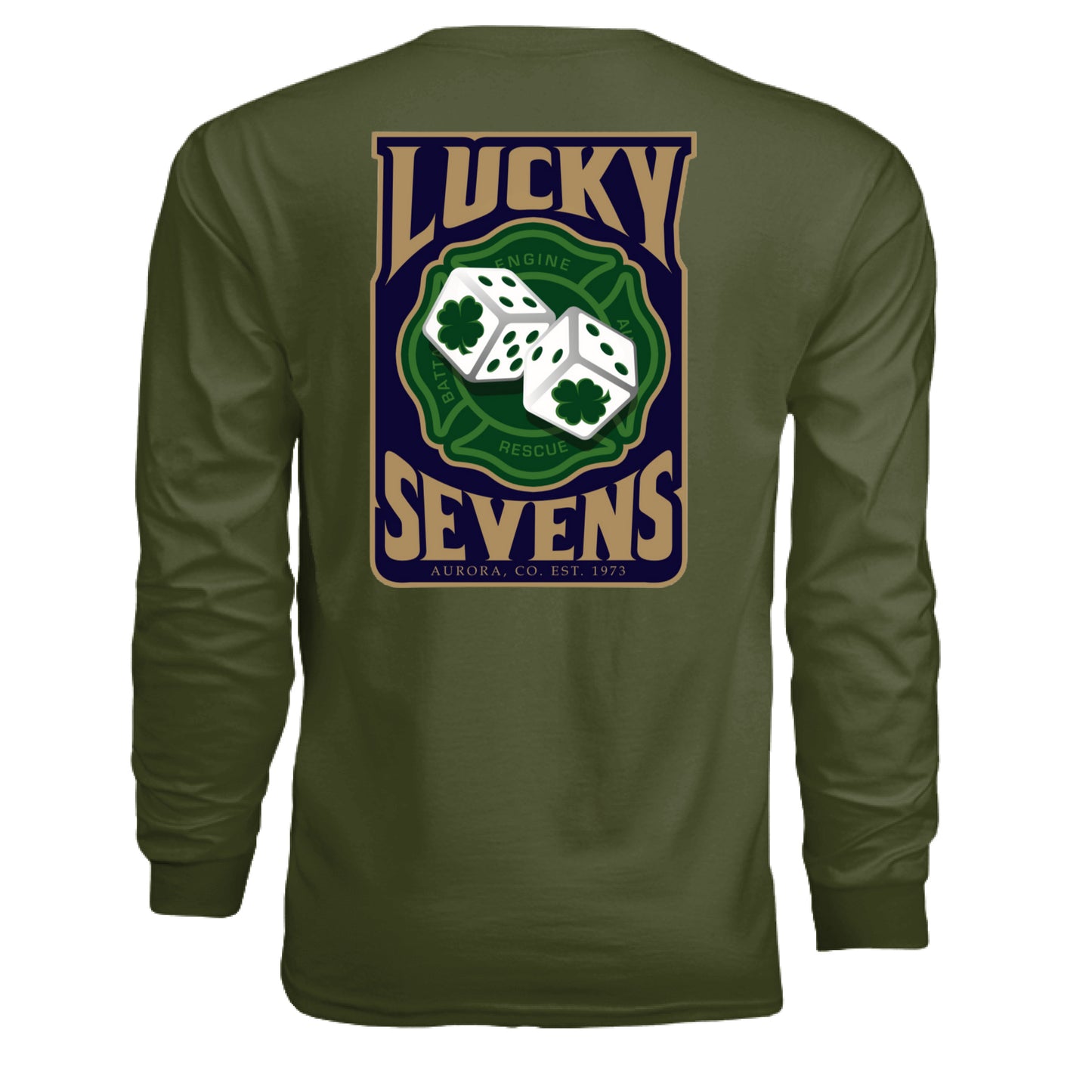 Military Green - BACK