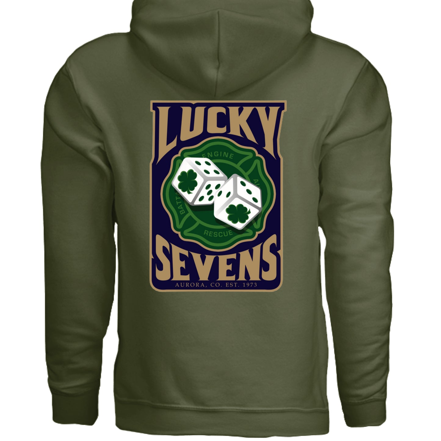Military Green - BACK