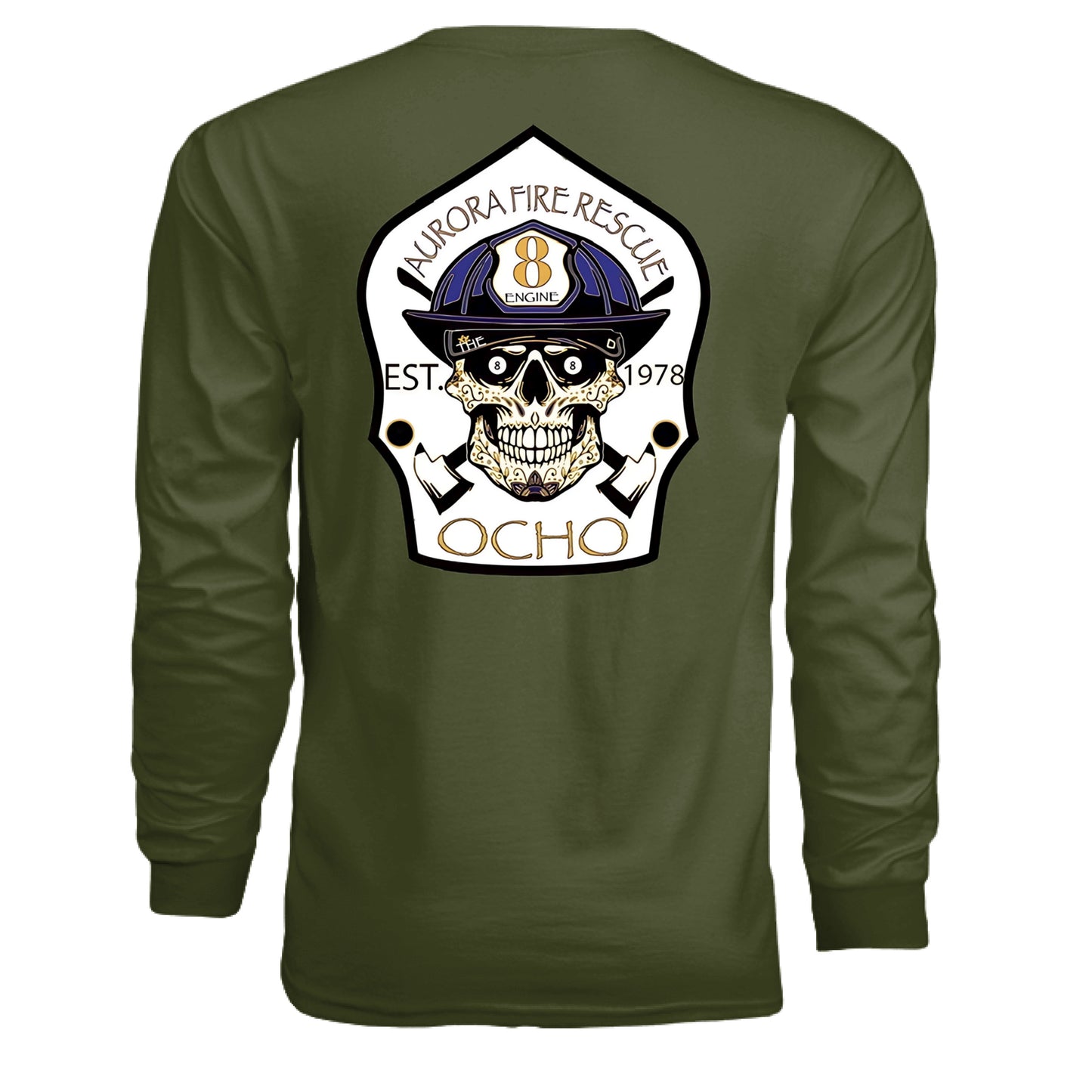 Military Green - BACK