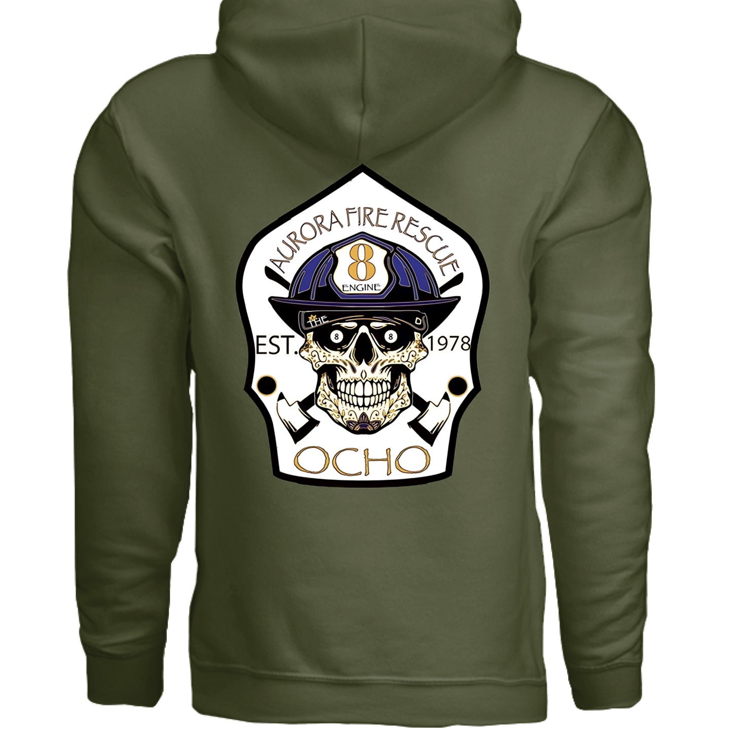 Military Green - BACK